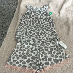 Matching pajamas - tank and shorts